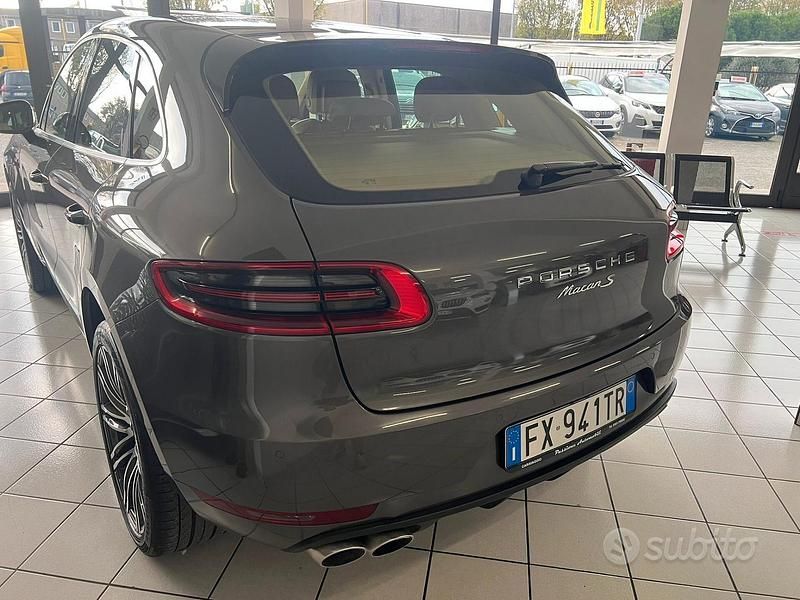 Usata Porsche Macan 250 CV (183 kW) 2015 Grigio SUV