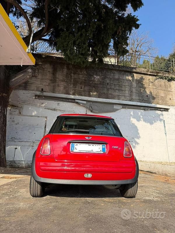 Usata Mini One D 2004 Rosso Utilitaria