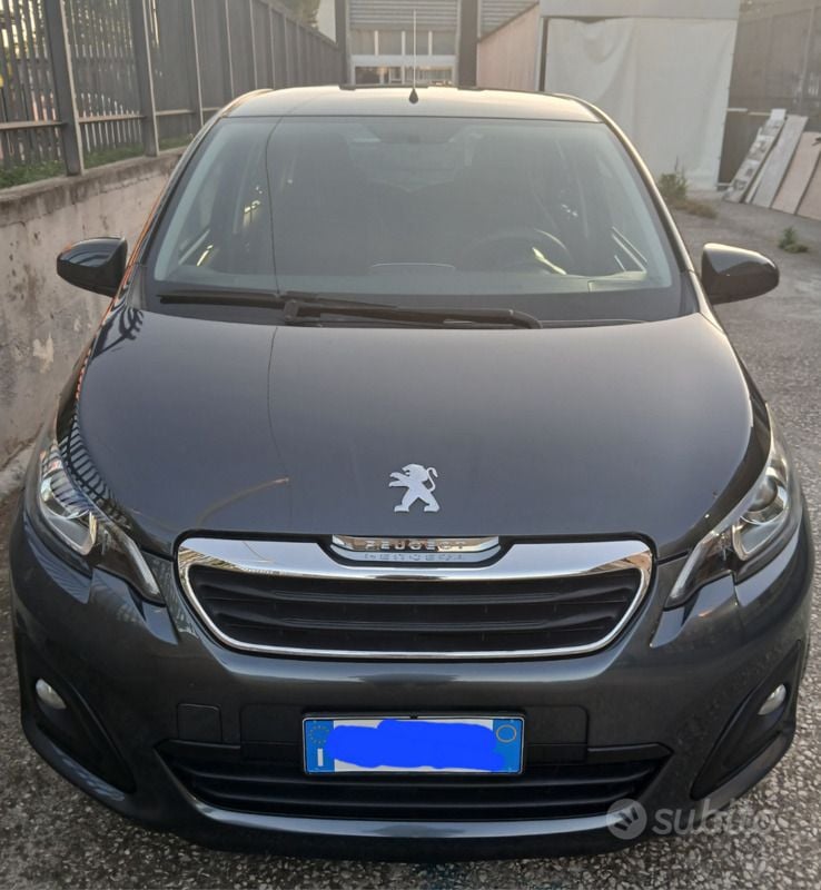 Usata Peugeot 108 82 CV (60 kW) 2017 Grigio Utilitaria