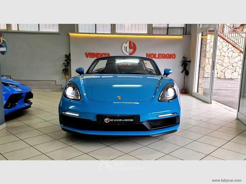 Usata Porsche 718 Boxster GTS 366 CV (269 kW) 2019 Blu/azzurro Cabrio