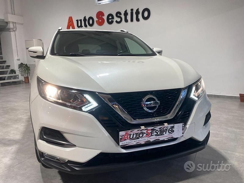 Bianco Usata 2019 Nissan Qashqai Tekna SUV | 15.500 € (Buon prezzo) - Immagine 1/4
