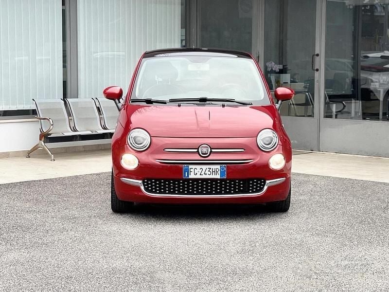 Usata Fiat 500 95 CV (69 kW) 2017 Rosso Berlina