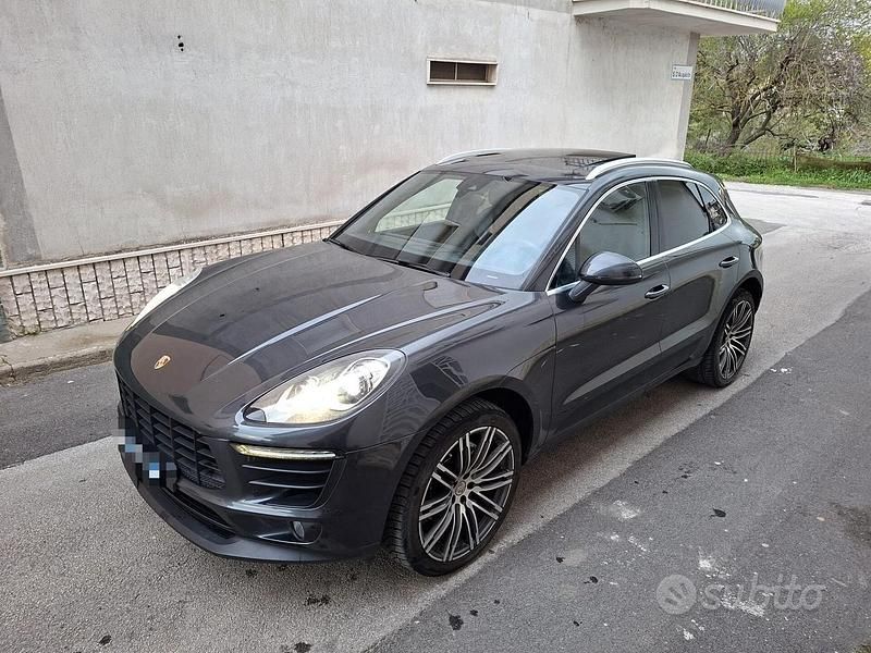 Usata Porsche Macan 250 CV (183 kW) 2017 Grigio SUV