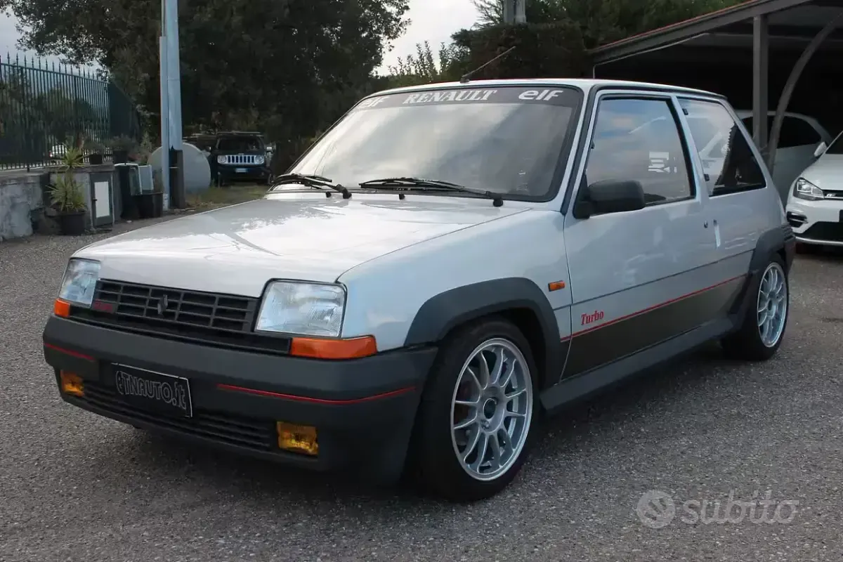 Usata Renault Super 5 GT 116 CV (85 kW) 1985 Grigio Utilitaria