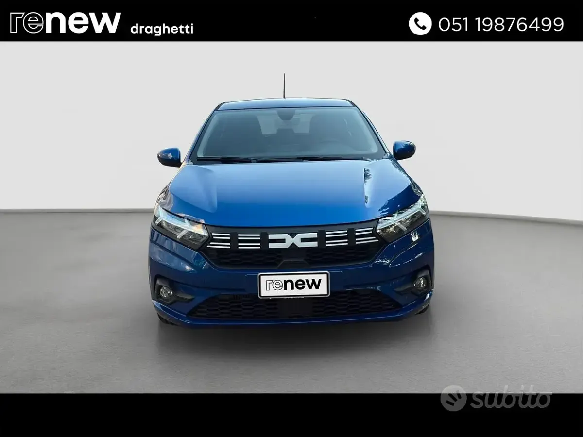 Usata Dacia Sandero Expression 101 CV (74 kW) 2023 Blu Berlina
