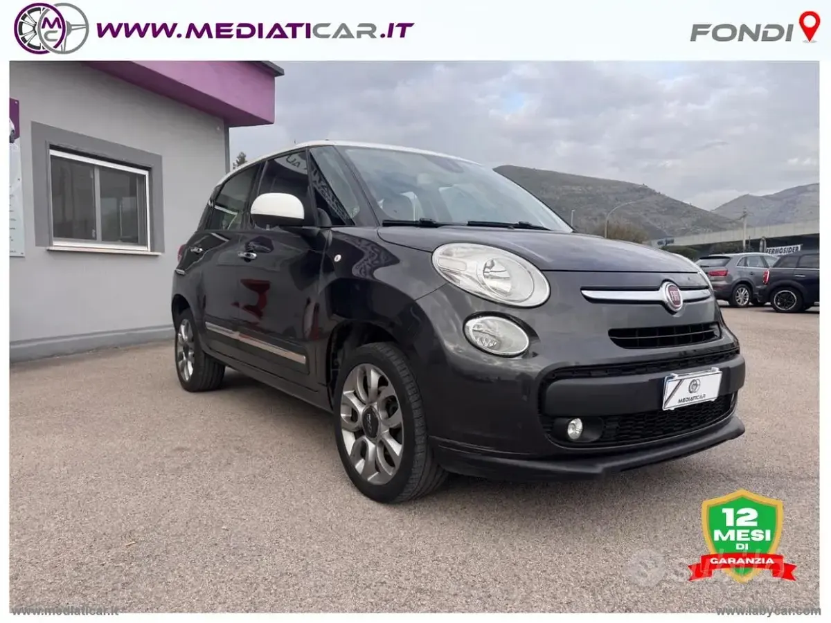 Usata Fiat 500L Lounge 85 CV (62 kW) 2014 Nero Monovolume