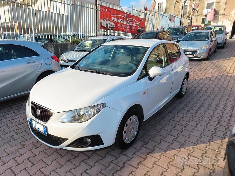 Usata Seat Ibiza 75 CV (55 kW) 2010 Bianco Berlina