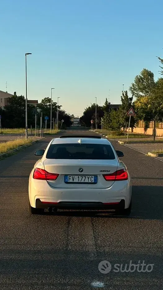 Usata BMW 420 Coupé M Sport 190 CV (139 kW) 2019 Bianco Coupé