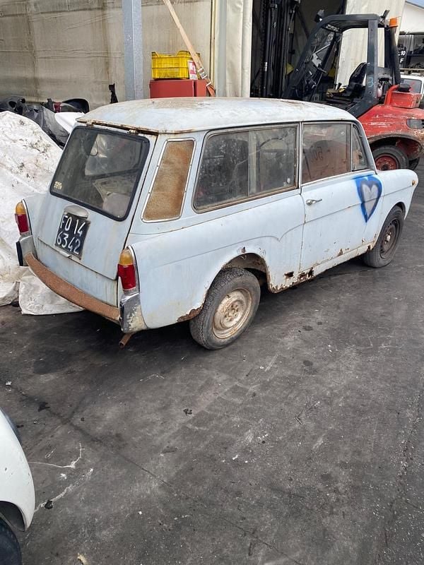 Usata Autobianchi Bianchina 20 CV (14 kW) 1969 Blu Utilitaria
