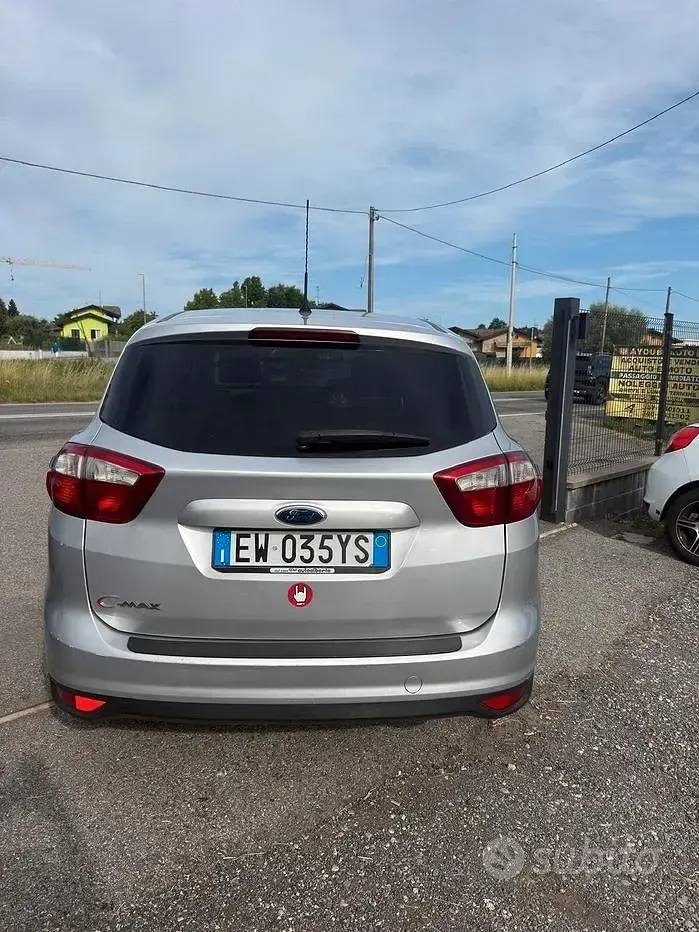 Usata Ford C-MAX Titanium 116 CV (85 kW) 2014 Grigio Monovolume