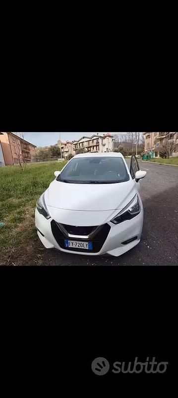 Usata Nissan Micra 2019 Bianco Utilitaria