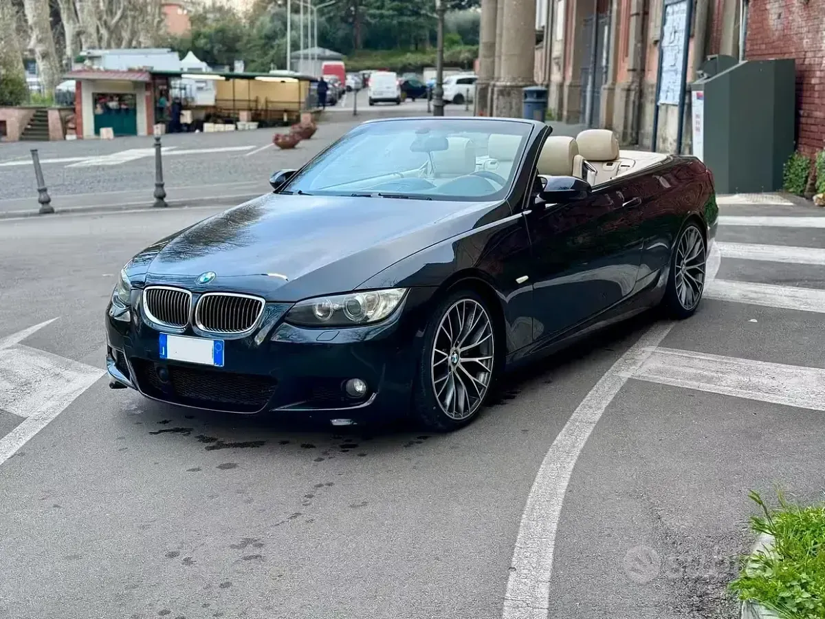 Usata BMW 325 Cabriolet M Sport 197 CV (144 kW) 2009 Nero Cabrio