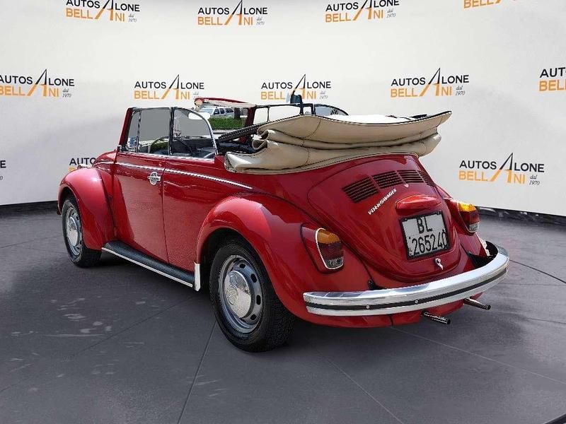 Usata VW Beetle Cabriolet 44 CV (32 kW) 1972 Rosso pastello Cabrio