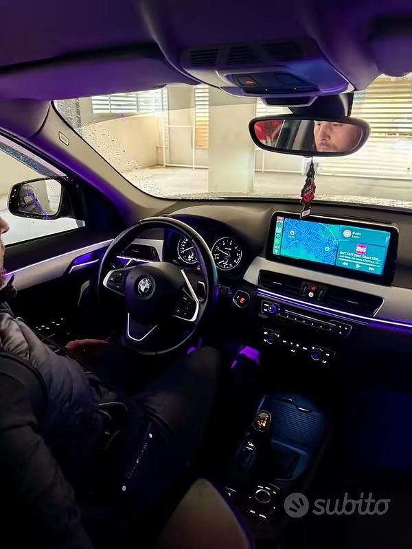 Usata BMW X1 150 CV (110 kW) 2017 Blu SUV