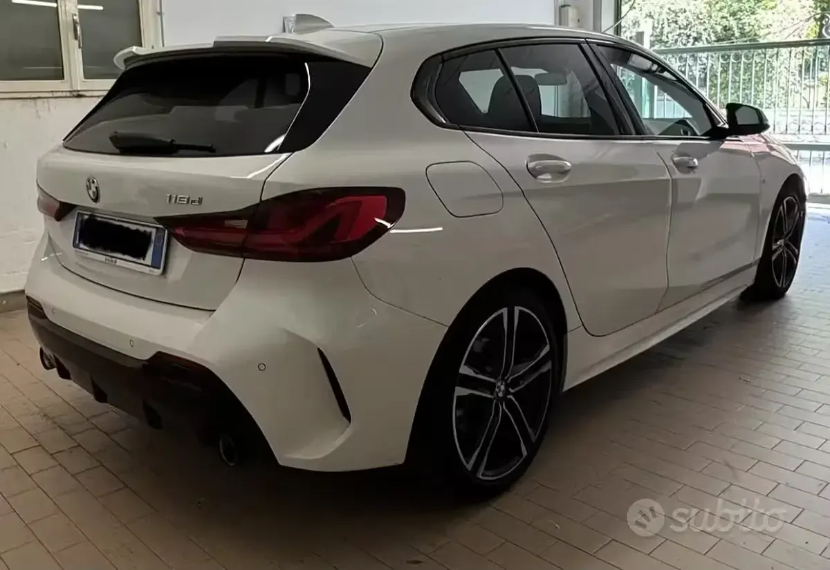 Usata BMW 118 M Sport 150 CV (110 kW) 2022 Bianco Berlina