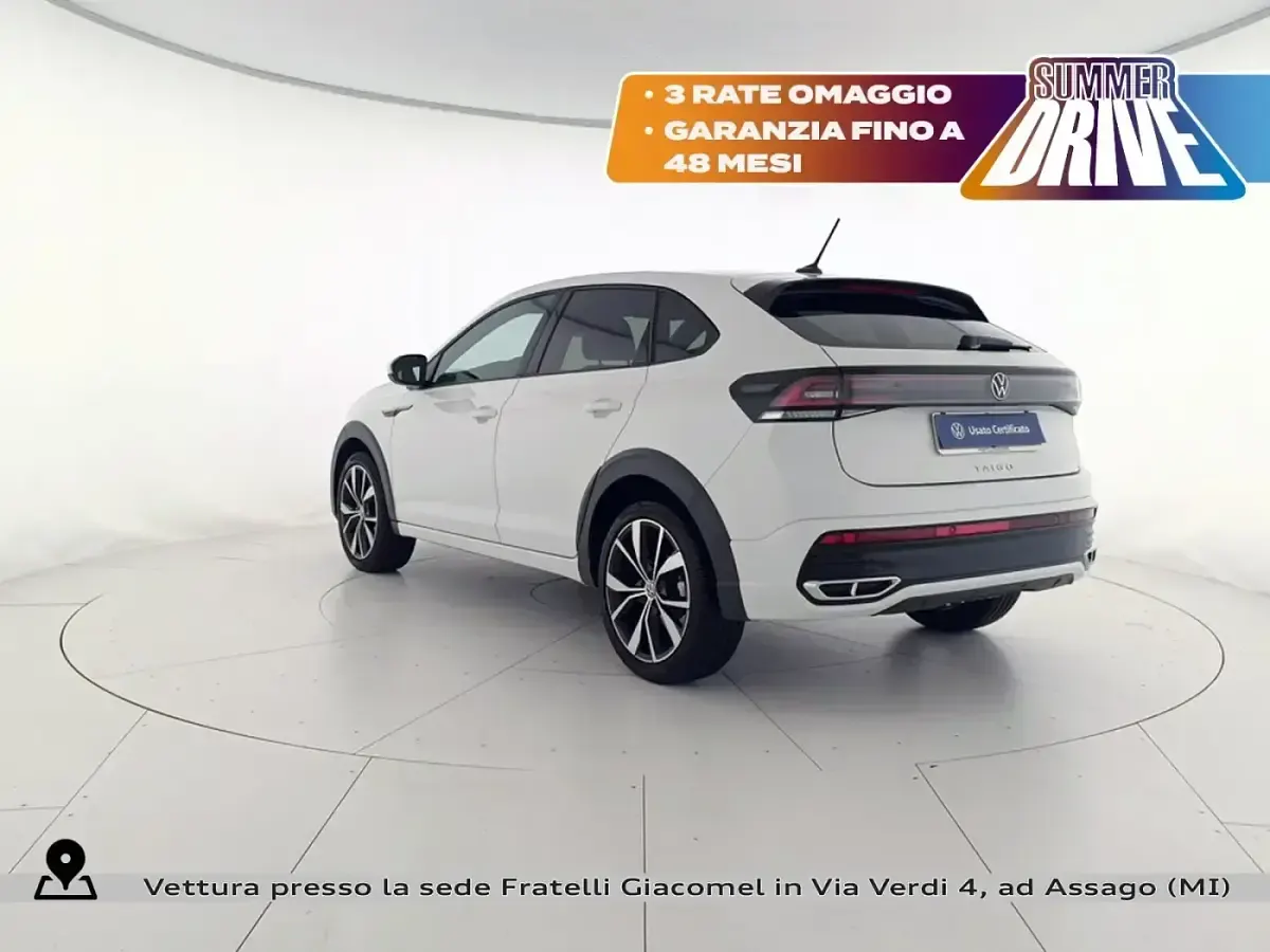 Usata VW Taigo R-line 110 CV (80 kW) 2024 Pure white SUV