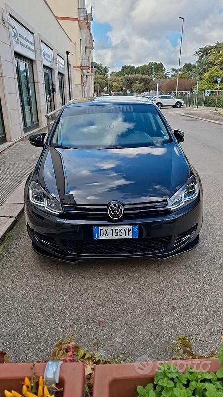 Usata VW Golf VI 2010 Nero Utilitaria