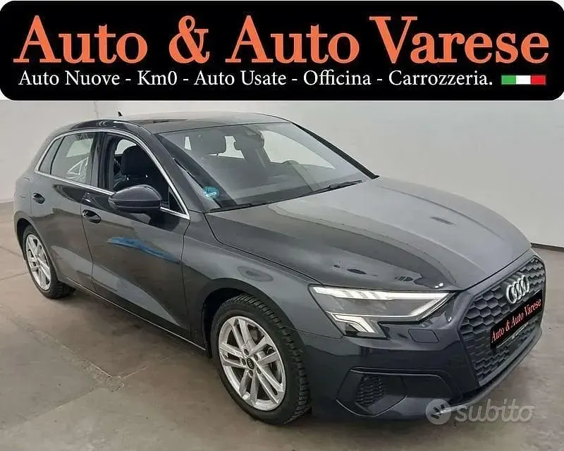 Usata Audi A3 150 CV (110 kW) 2023 Grigio Berlina