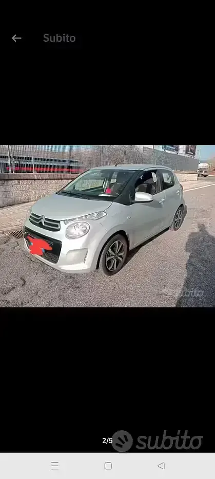 Usata Citroën C1 69 CV (50 kW) 2021 Grigio Utilitaria