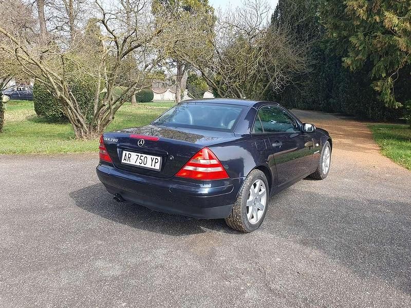 Usata Mercedes SLK200 192 CV (141 kW) 1998 Blu/azzurro Cabrio