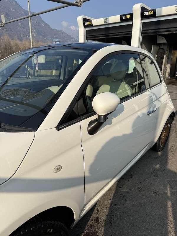 Usata Fiat 500 95 CV (69 kW) 2015 Bianco Utilitaria