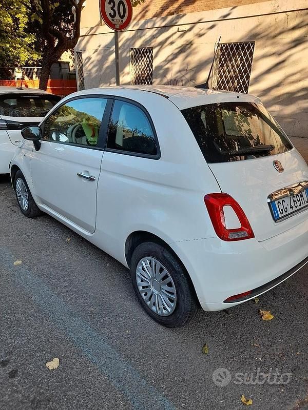 Usata Fiat 500 70 CV (51 kW) 2021 Bianco Berlina