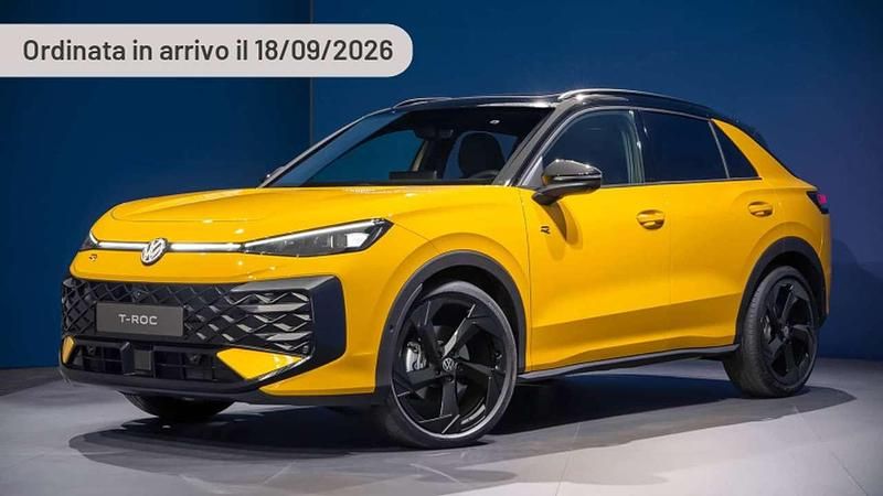 Nuova VW T-Roc Style 150 CV (110 kW) 2025 Argento SUV