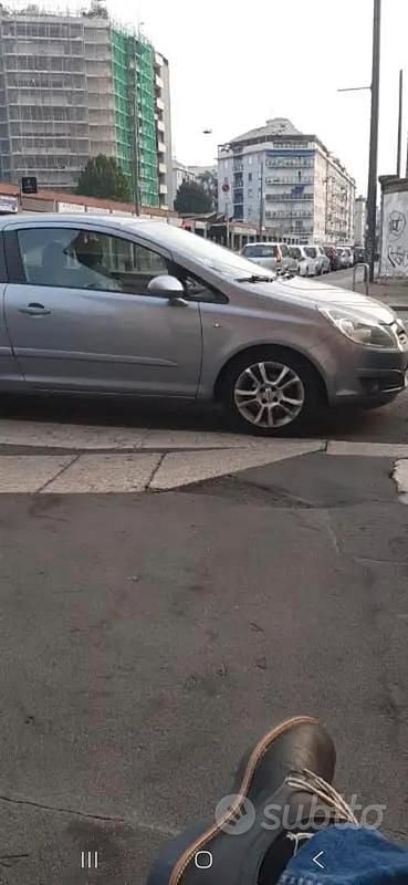 Usata Opel Corsa 80 CV (58 kW) 2007 Grigio Utilitaria