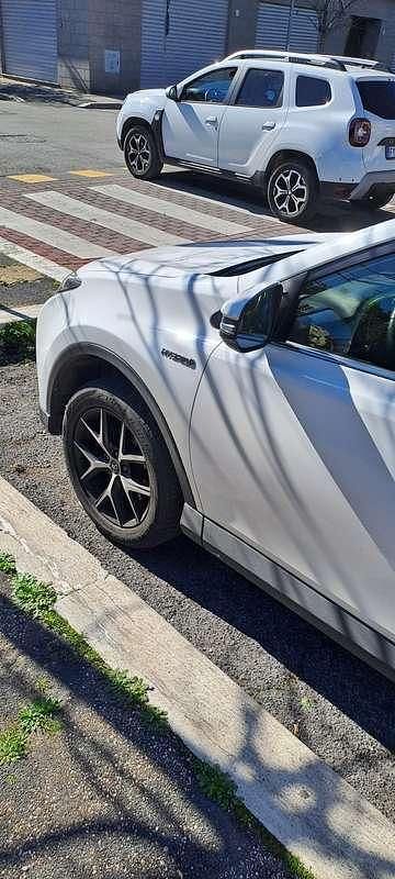Usata Toyota RAV4 Hybrid 155 CV (114 kW) 2017 Bianco SUV
