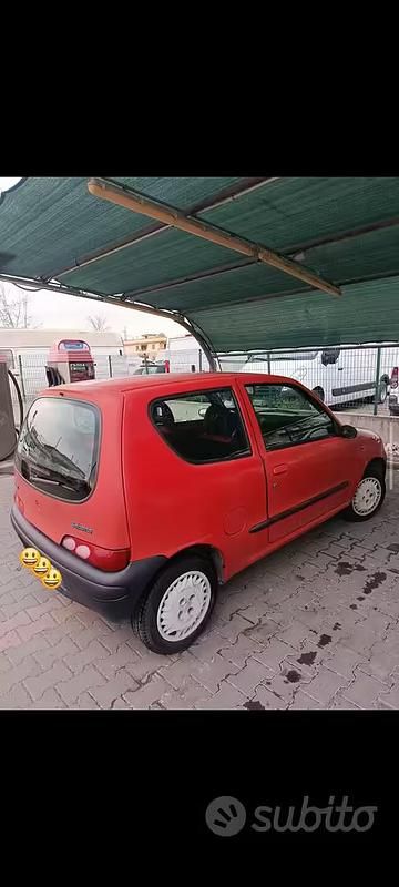 Usata Fiat 600 2004 Rosso Utilitaria