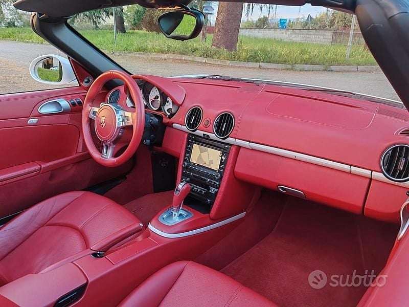 Bianco Usata 2011 Porsche Boxster S Cabrio | 37.500 € (Buon prezzo) - Immagine 1/4