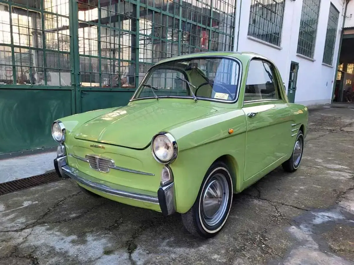 Usata Autobianchi Bianchina 18 CV (13 kW) 1961 Verde Utilitaria
