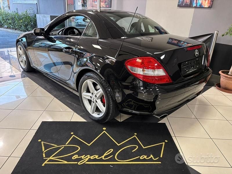 Usata Mercedes SLK200 163 CV (119 kW) 2005 Nero Cabrio
