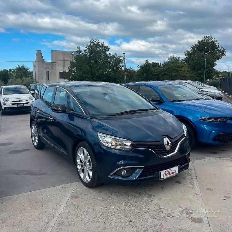 Usata Renault Scénic IV Intens 110 CV (80 kW) 2019 Blu Monovolume