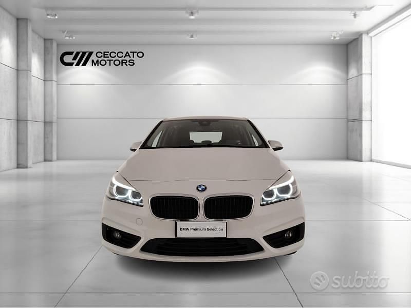 Usata BMW 216 Active Tourer Advantage 2017 Bianco Monovolume