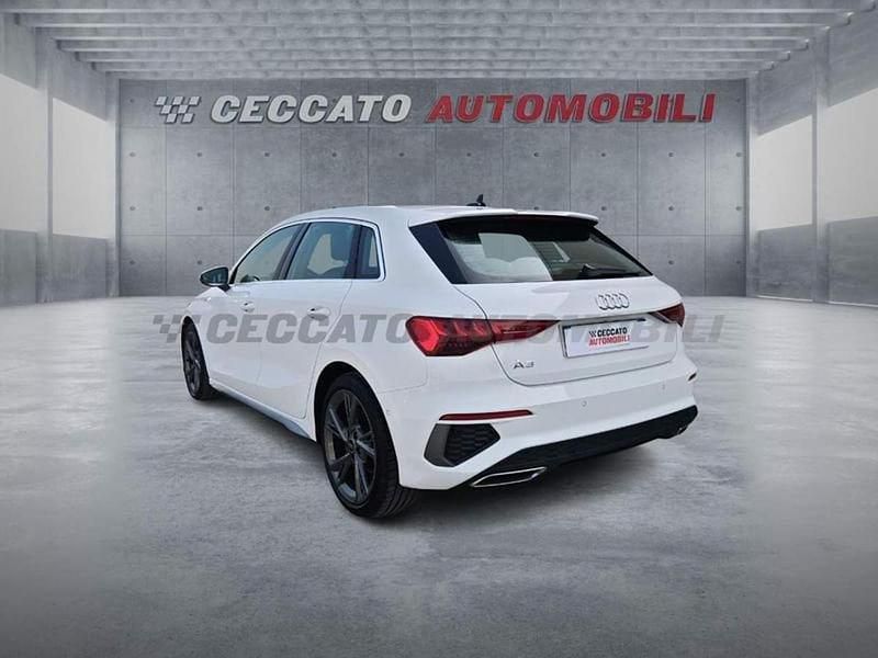 Usata Audi A3 S-Line 150 CV (110 kW) 2024 Bianco Berlina