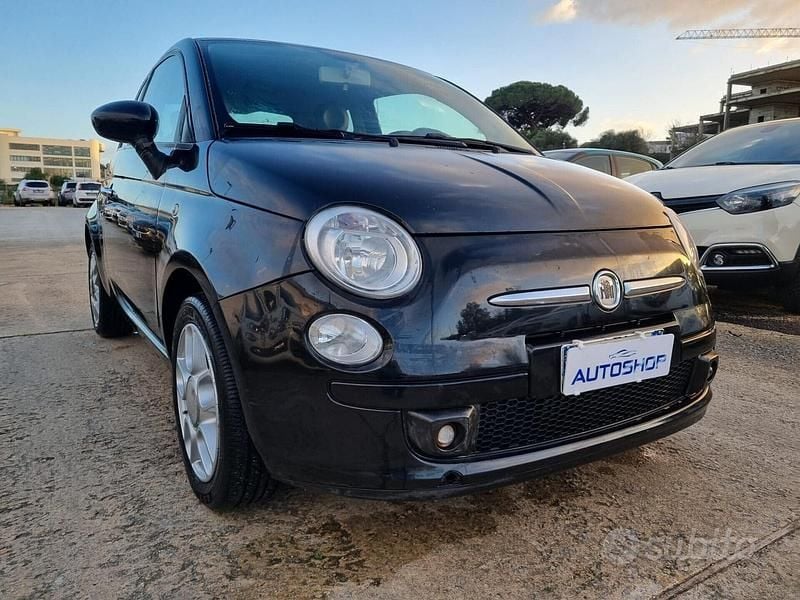 Usata Fiat 500 Pop 69 CV (50 kW) 2008 Nero Berlina