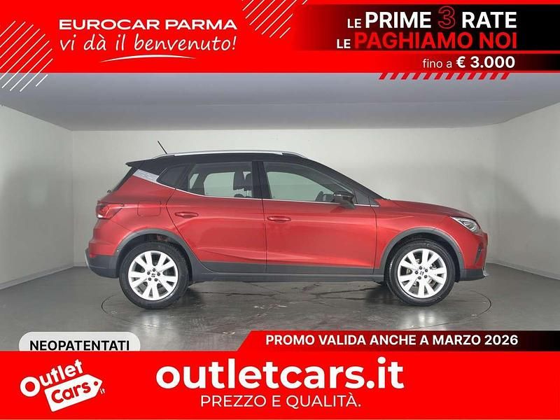 Usata Seat Arona Xperience 95 CV (69 kW) 2022 Rosso desire SUV