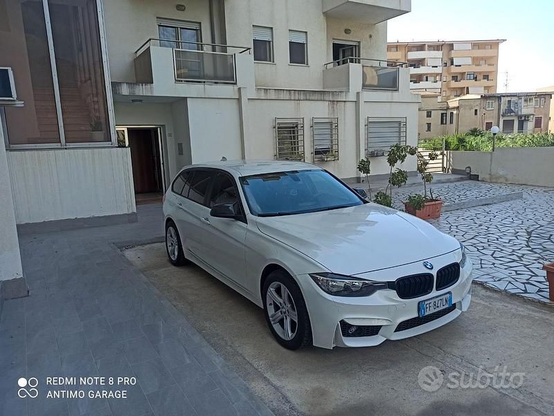 Bianco Usata 2016 BMW 320 Luxury Line Station wagon | 10.900 € (Buon prezzo) - Immagine 1/4