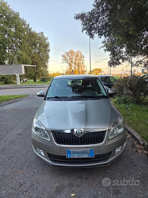 Usata Skoda Fabia 2013 Grigio Utilitaria
