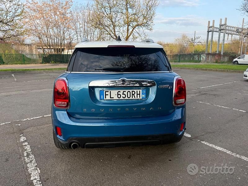 Usata Mini Cooper D Countryman Business 150 CV (110 kW) 2017 Blu/azzurro SUV