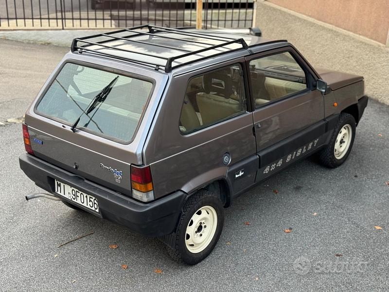 Second-hand Fiat Panda 4x4 55 CP (40 kW) 1987 Gri Hatchback