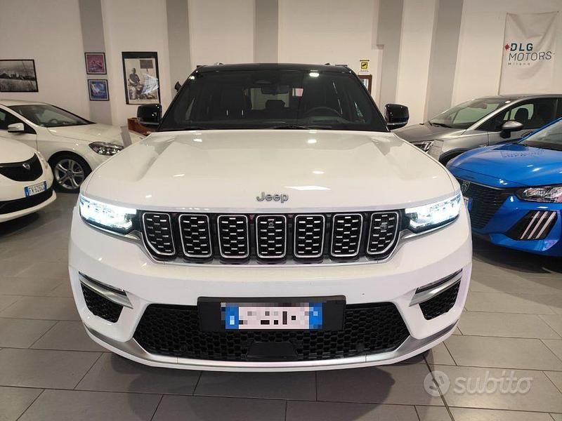 Usata Jeep Grand Cherokee Summit 272 CV (200 kW) 2025 Bianco SUV