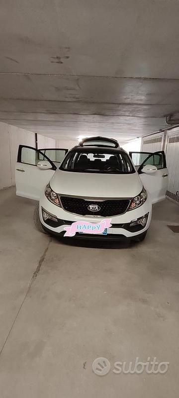 Bianco Usata 2014 Kia Sportage Active SUV | 9500 € (Ottimo prezzo) - Immagine 1/4