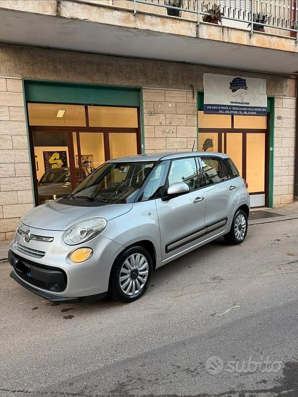 Usata Fiat 500L Lounge 85 CV (62 kW) 2015 Grigio Monovolume