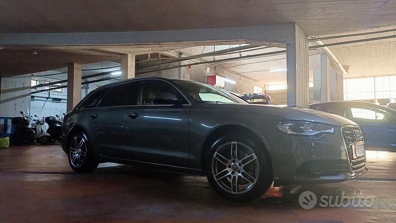 Usata Audi A6 Ambiente 177 CV (130 kW) 2012 Beige Station wagon