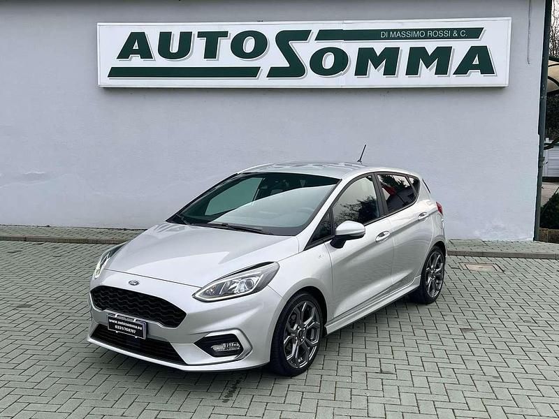 Usata Ford Fiesta ST-Line 101 CV (74 kW) 2021 Argento Utilitaria