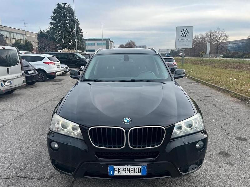 Usata BMW X3 184 CV (135 kW) 2011 Nero SUV