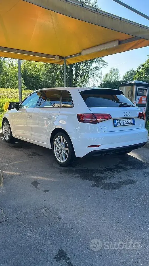 Usata Audi A3 110 CV (80 kW) 2016 Bianco Berlina