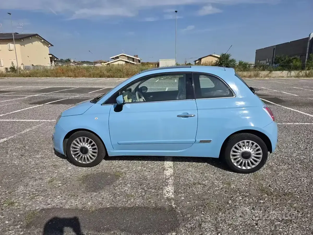 Usata Fiat 500 85 CV (62 kW) 2010 Bluazzurro Berlina